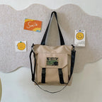 Shoulder Bag Convertible Adjustable Strap Multiple Compartments
