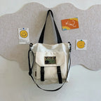 Shoulder Bag Convertible Adjustable Strap Multiple Compartments