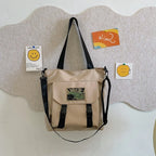 Shoulder Bag Convertible Adjustable Strap Multiple Compartments