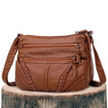 Shoulder Bag Faux Leather Magnetic Flap & Adjustable Strap