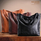 Shoulder Bag Handmade Leather & Spacious Interior