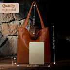 Shoulder Bag Handmade Leather & Spacious Interior