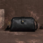Shoulder Bag Handwoven Leather Adjustable Strap & Spacious Interior