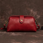 Shoulder Bag Handwoven Leather Adjustable Strap & Spacious Interior