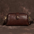 Shoulder Bag Handwoven Leather Adjustable Strap & Spacious Interior