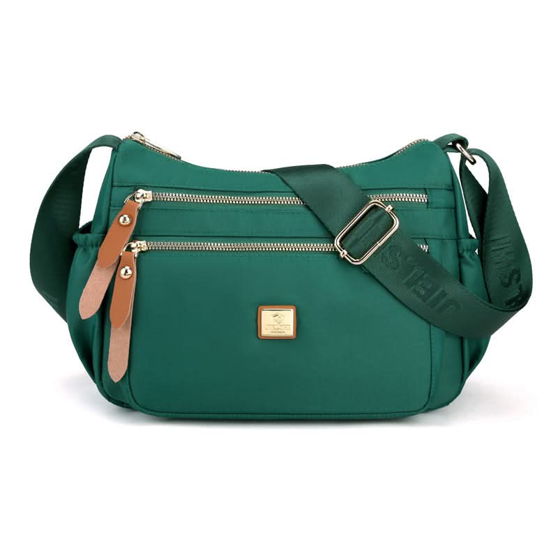 Shoulder Bag High-Density Nylon Multiple Compartments