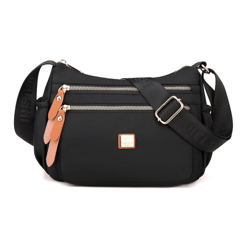 Shoulder Bag High-Density Nylon Multiple Compartments