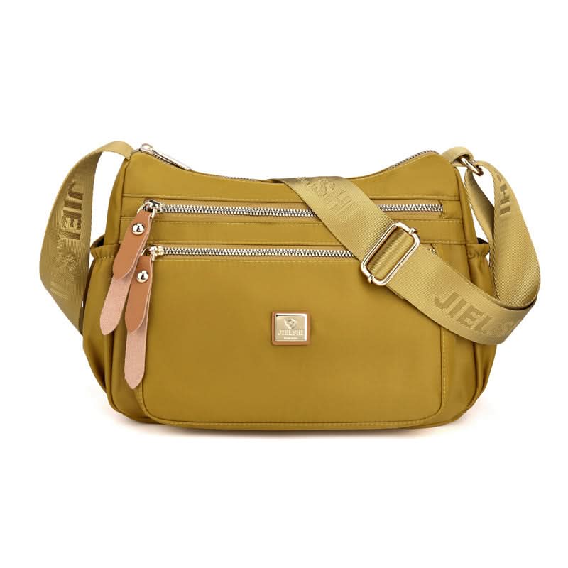 Shoulder Bag High-Density Nylon Multiple Compartments