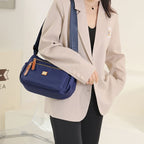 Shoulder Bag High-Density Nylon Multiple Compartments