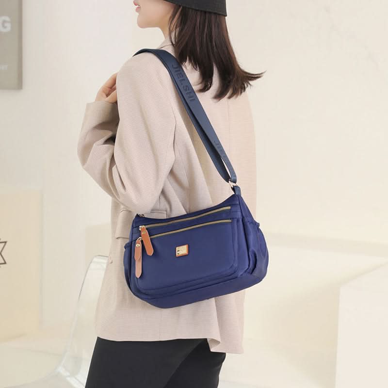 Shoulder Bag High-Density Nylon Multiple Compartments
