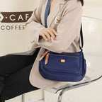 Shoulder Bag High-Density Nylon Multiple Compartments