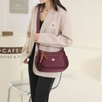 Shoulder Bag High-Density Nylon Multiple Compartments
