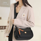 Shoulder Bag High-Density Nylon Multiple Compartments