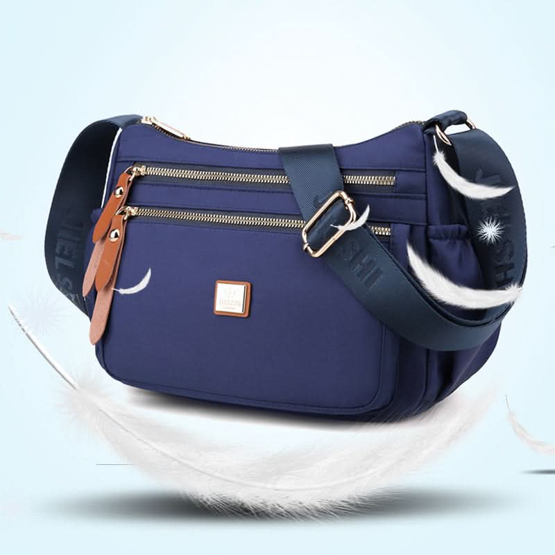 Shoulder Bag High-Density Nylon Multiple Compartments