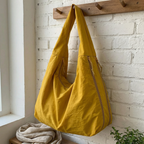 Shoulder Bag Oversized Four Exterior Pockets Fits 15-Inch Laptop