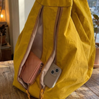 Shoulder Bag Oversized Four Exterior Pockets Fits 15-Inch Laptop