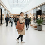 Shoulder Bag PU Leather-Look Adjustable Strap Spacious Interior