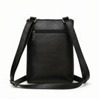 Shoulder Bag Vintage Faux Leather Multiple Pockets