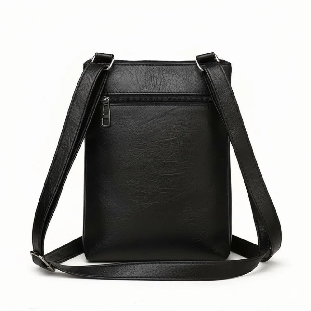Shoulder Bag Vintage Faux Leather Multiple Pockets