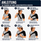 Shoulder Brace Adjustable Compression & Stabilization