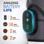 Shoulder Heating Pad Cordless Adjustable Heat & Vibration