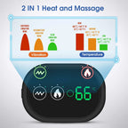 Shoulder Heating Pad Cordless Adjustable Heat & Vibration
