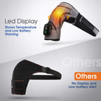 Shoulder Heating Pad Cordless Adjustable Heat & Vibration