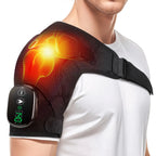 Shoulder Heating Pad Cordless Adjustable Heat & Vibration