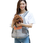 Shoulder Pet Carrier Breathable Mesh Leg-Out Adjustable Straps