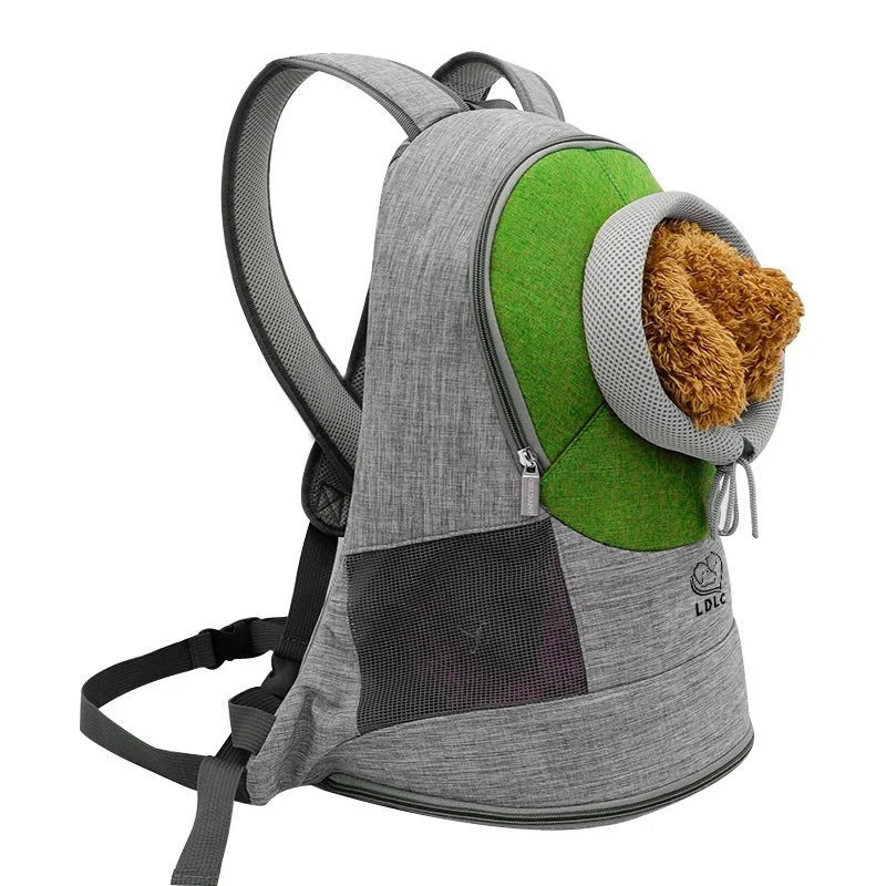 Shoulder Pet Carrier Breathable Mesh Leg-Out Adjustable Straps
