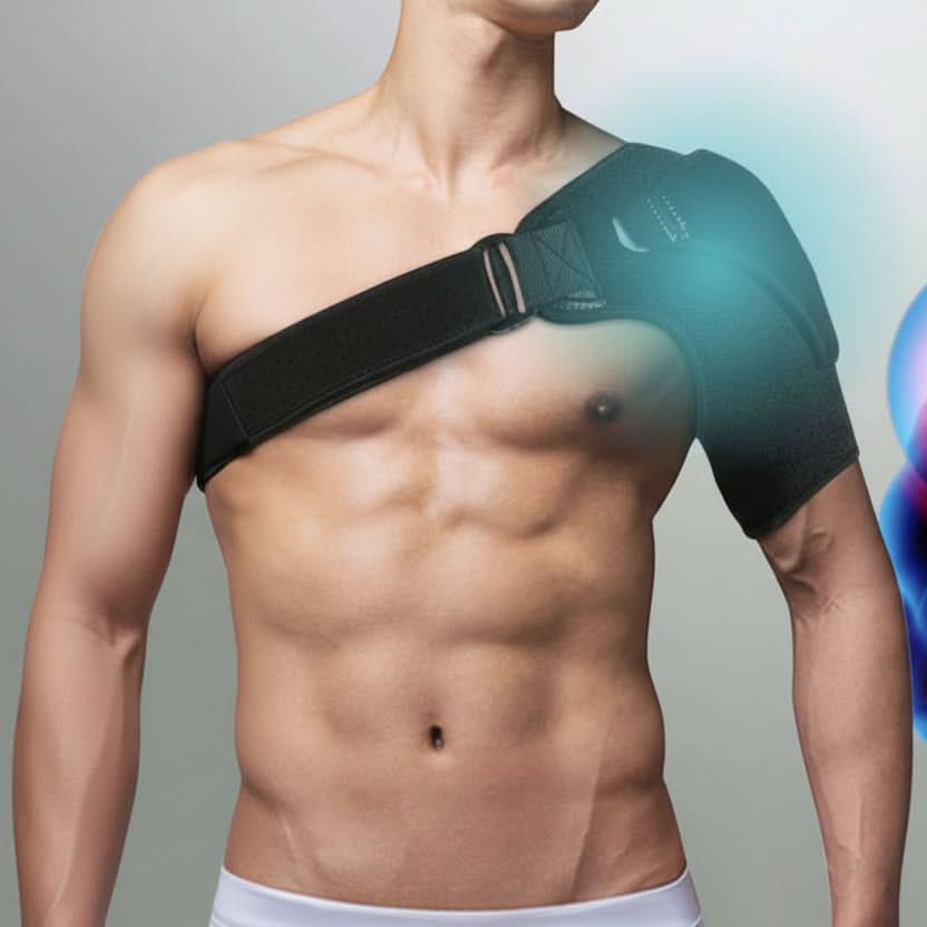 Shoulder Support Brace Adjustable Ergonomic Fit Rotator Cuff Stabilizer