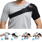 Shoulder Support Brace Adjustable Ergonomic Fit Rotator Cuff Stabilizer