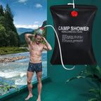 Shower Bag Solar 20 L Quick-Heating Push-Pull Flow