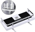 Shower Caddy Rod-Mounted No-Drill With Hooks