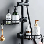 Shower Caddy Rust-Resistant Stainless Steel Quick Clamp