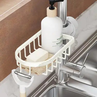 Shower Caddy Rust-Resistant Stainless Steel Quick Clamp