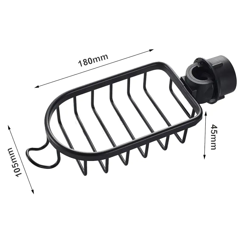 Shower Caddy Rust-Resistant Stainless Steel Quick Clamp