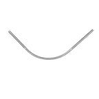 Shower Curtain Rod L-Shaped Extendable Stainless Steel Drill-Free