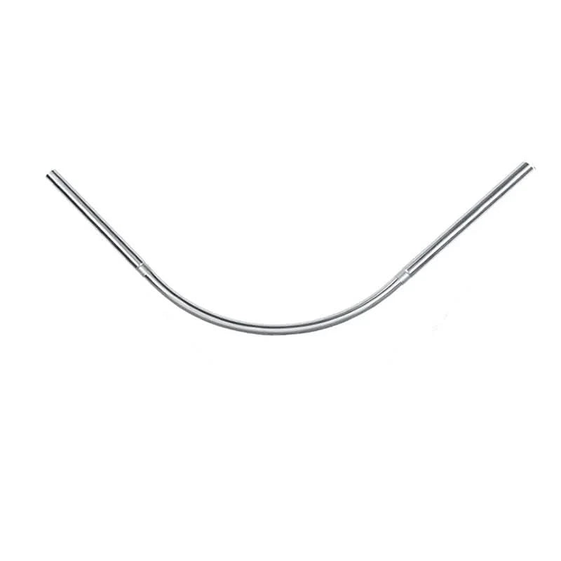 Shower Curtain Rod L-Shaped Extendable Stainless Steel Drill-Free