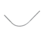 Shower Curtain Rod L-Shaped Extendable Stainless Steel Drill-Free