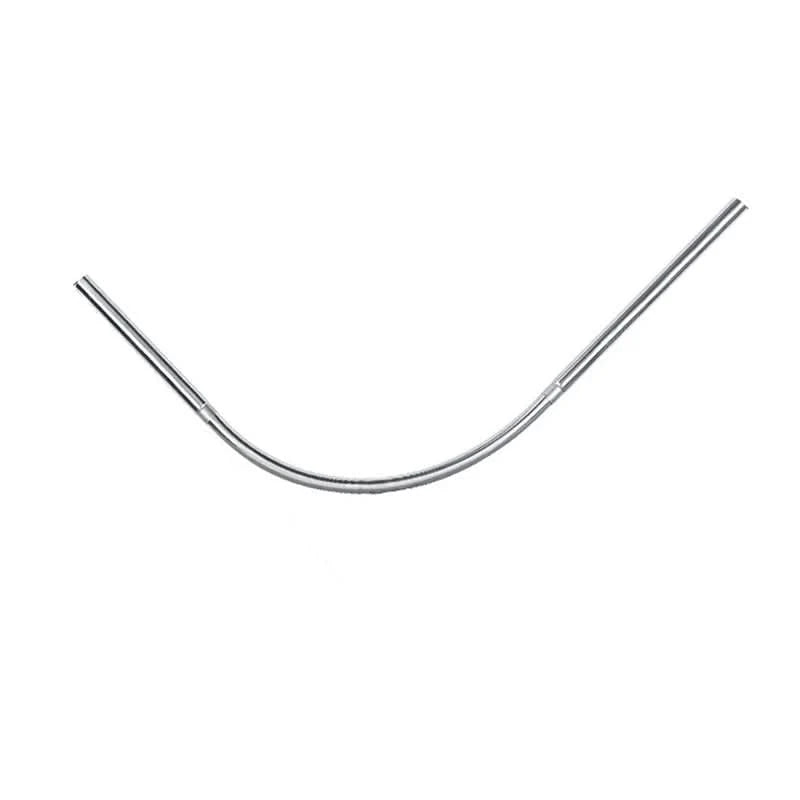 Shower Curtain Rod L-Shaped Extendable Stainless Steel Drill-Free