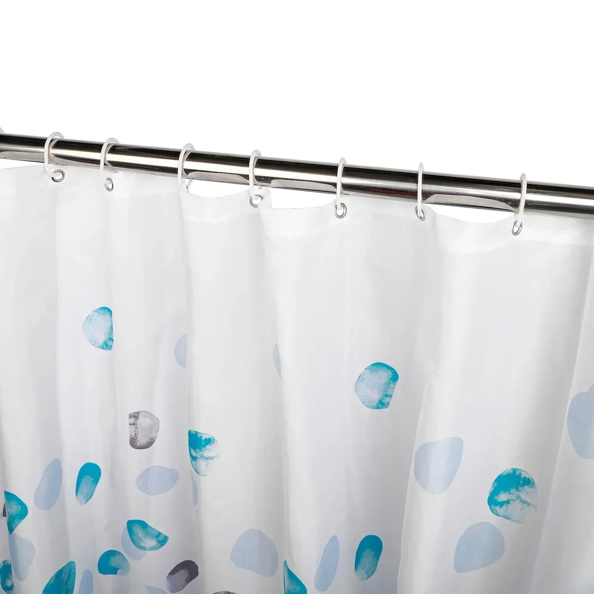 Shower Curtain Water-Repellent Polyester Metal Eyelets