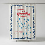 Shower Curtain Waterproof & Mold-Resistant Machine Washable
