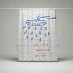 Shower Curtain Waterproof & Mold-Resistant Machine Washable