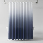 Shower Curtain Waterproof Polyester Digital Gradient