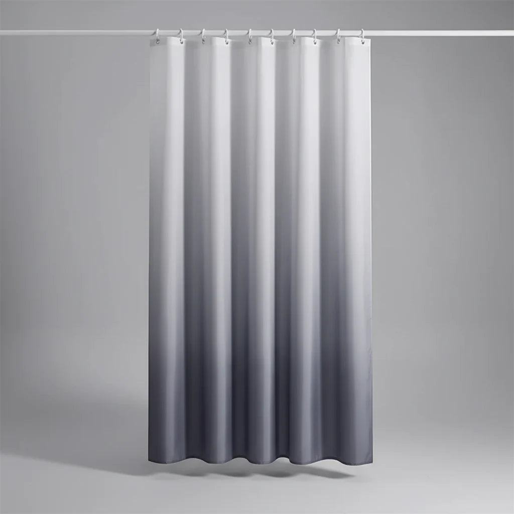 Shower Curtain Waterproof Polyester Digital Gradient