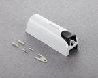 Shower Dispenser Wall-Mount Clear 3 Chamber 350ml