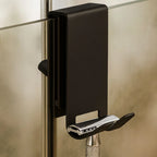 Shower Door Hooks No-Drill For Frameless Glass Stainless Steel