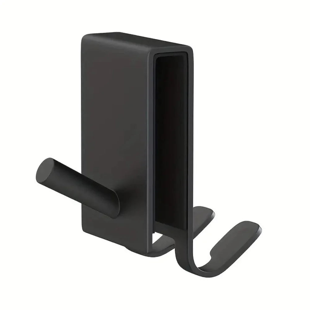 Shower Door Hooks No-Drill For Frameless Glass Stainless Steel