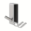 Shower Door Hooks No-Drill For Frameless Glass Stainless Steel